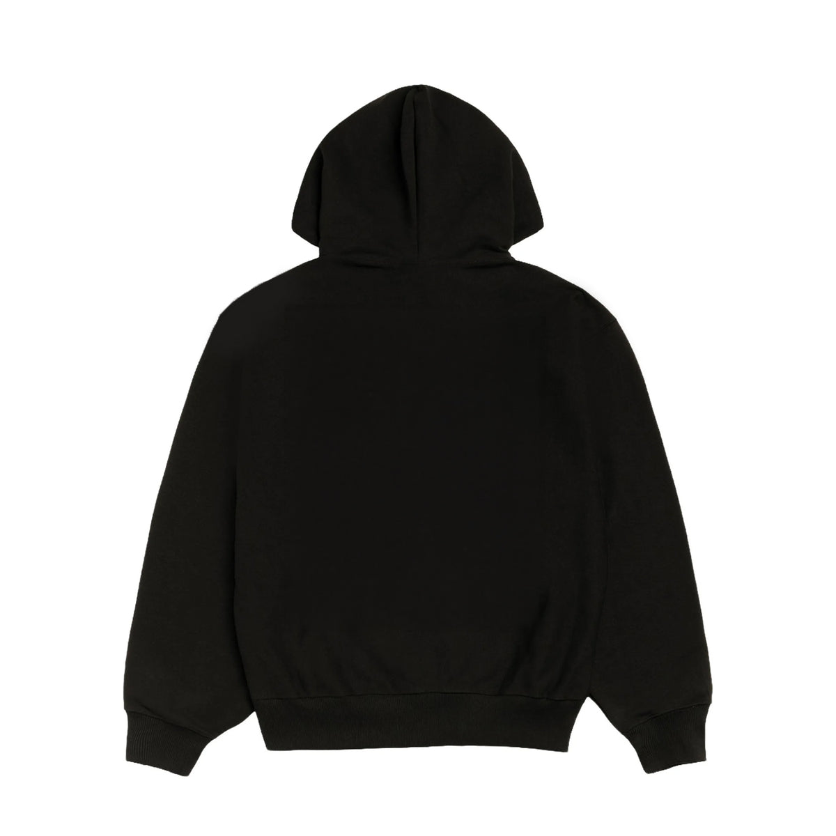 NoType black zip-up jumper, plain back