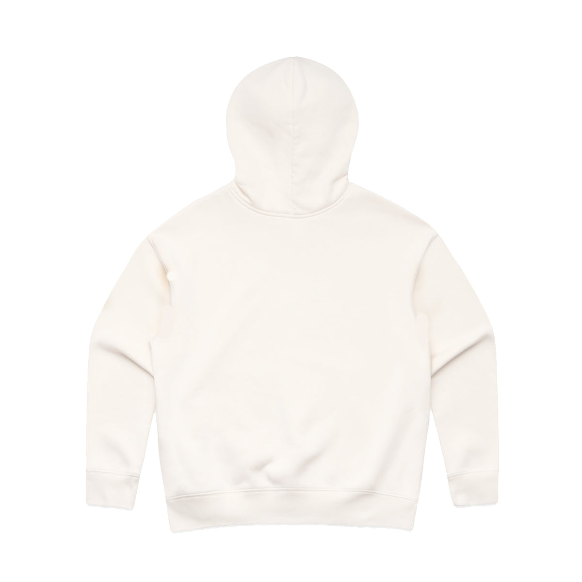 NoType white zip-up jumper, plain back