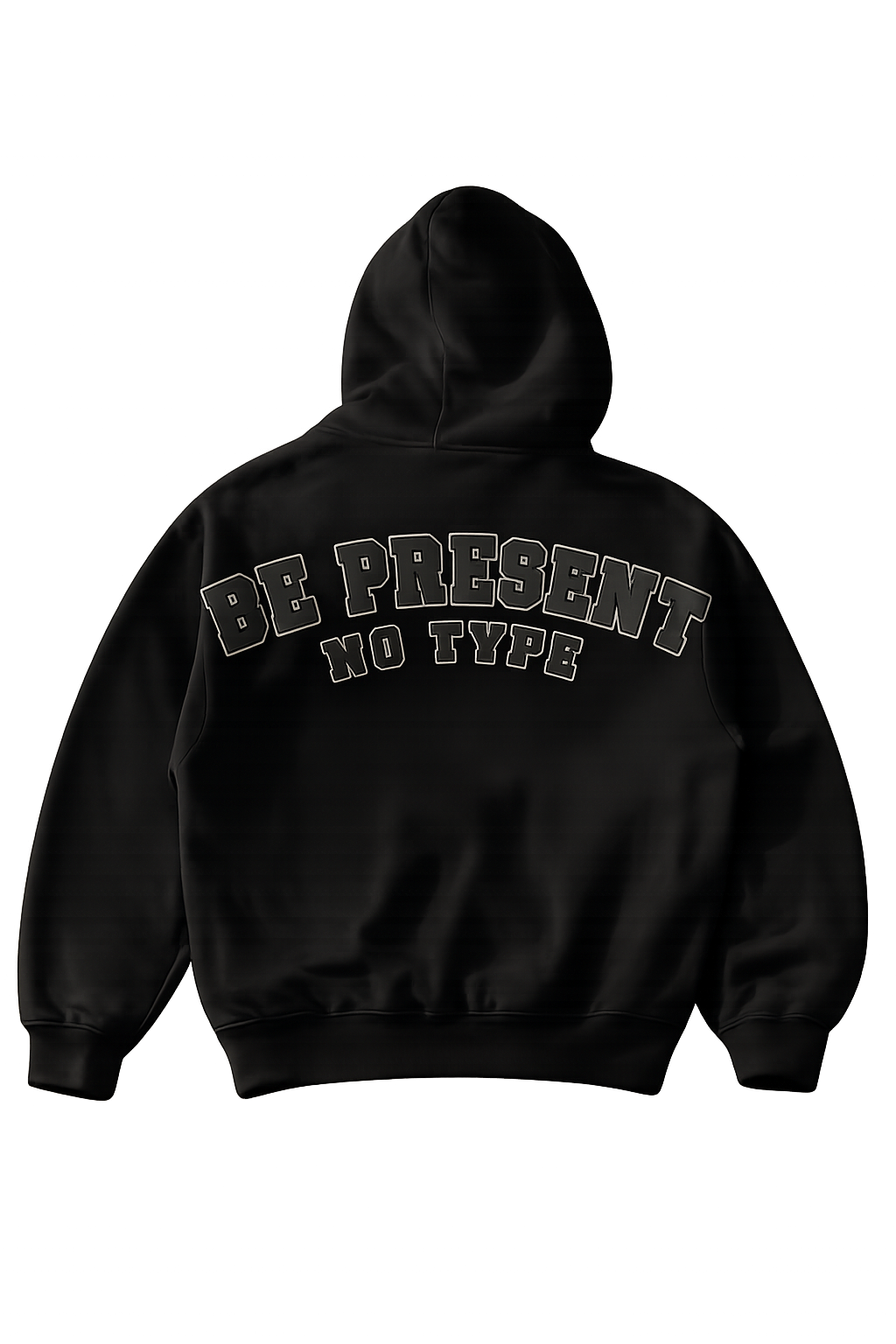 NoType Jumper (Black) Zip-up